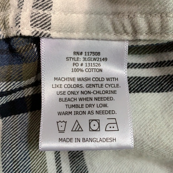 Levi’s Plaid Button-down Shirt, L - Picture 7 of 9